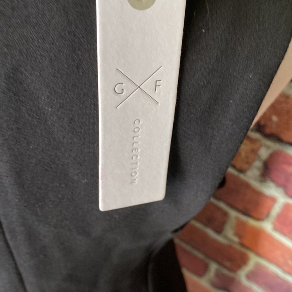 Gentle Fawn Sleeveless V Neck Lace Embroidered Black Midi Dress Size 6 NWT - Picture 9 of 12